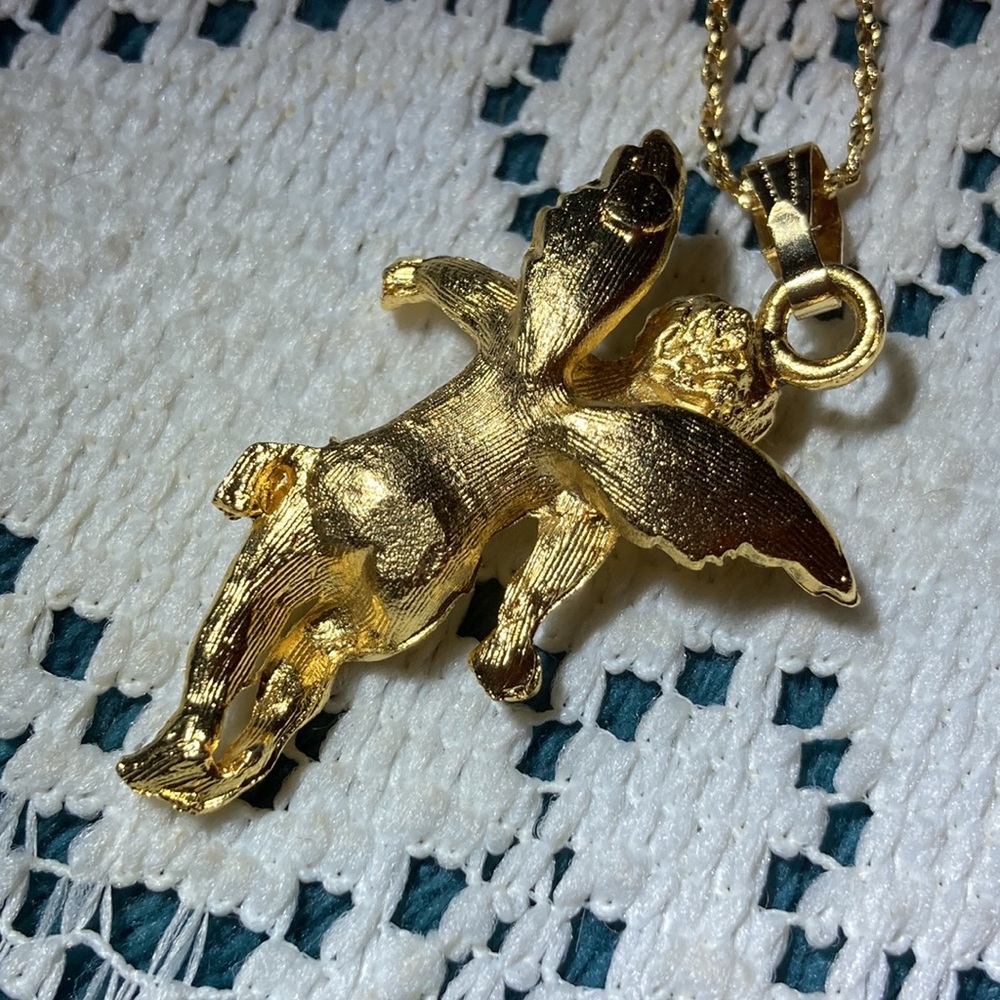 3/$25 Angel Cherub Pendant and Necklace - Picture 15 of 16